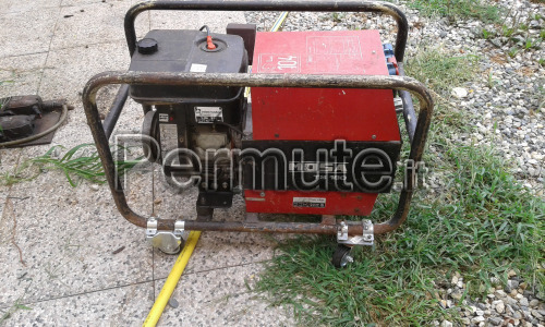 motosaldatrice e generatore mosa