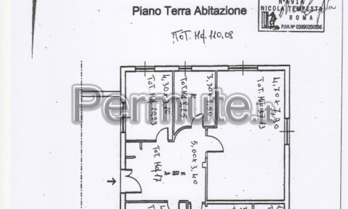 Appartamento a Cesano di Roma con Giardino di 200 mq.