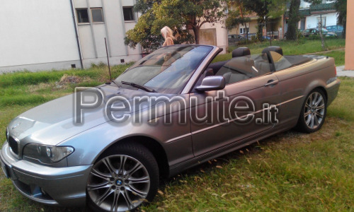 Permuto Bmw Cabrio 318i del 2006 con 54mila km