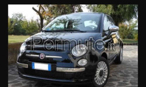 Fiat 500 Nera anno 2010 lounge