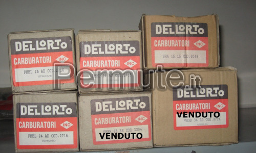 Vendo Carburatori nuovi Dell'Orto vari