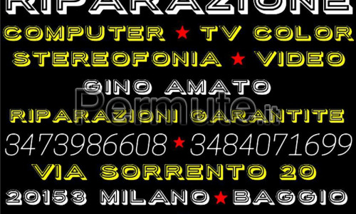 Riparazione Computer - Tv