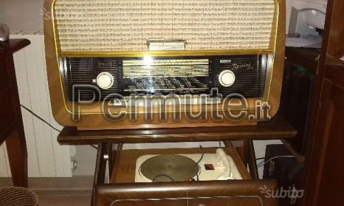 Radio a valvole Rossini stereo vintage in ottimo stato