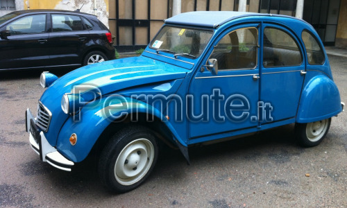 Permuto citroen 2cv 6 special + fiat campagnola 9 posti