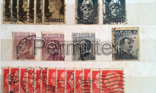 Scambio o permuto francobolli Italiani e stranieri