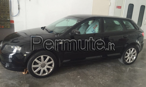 Audi A3 sportback nera 2007