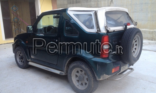 Scambio suzuki jimni cabrio del2000 benzina 