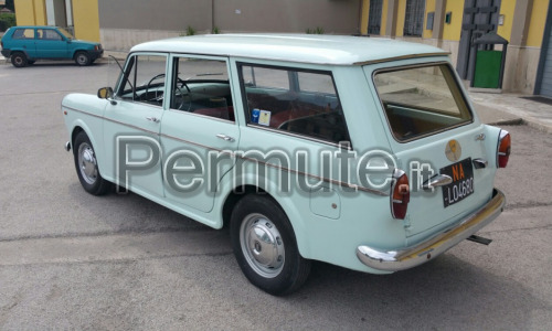 Scambio Fiat 1100 D Familiare del 1963, perfettamente marciante