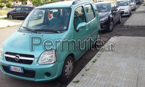 permuto opel agila 2003 110.000 km.unico proprietario