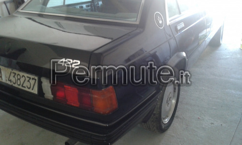 Scambio Maserati biturbo422