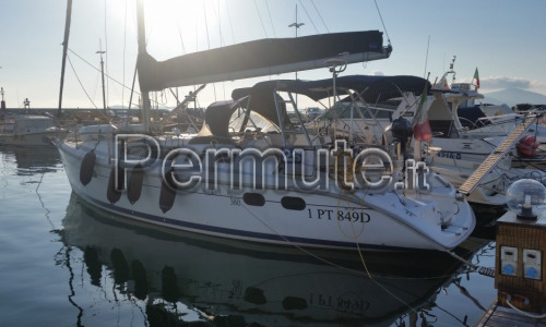 permuto barca a vela hunter 38