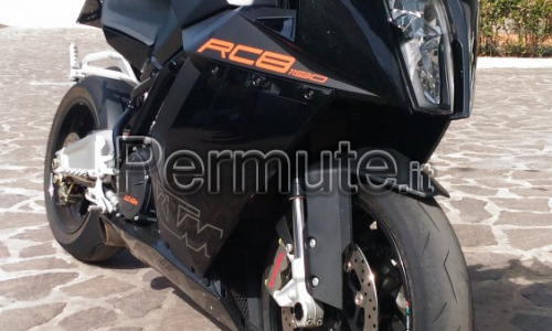 KTM RC8 1190 premuto permuta - 2012