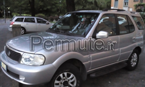 Cambio tata safari 4x4 2007 revisionata, con scuter d grossa cilindrata