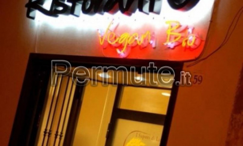 MENTANA RISTORANTE VEGANO - VENDESI LICENZA DI RISTORANTE VEGANO -