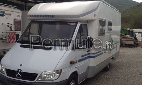 Permuta camper semintegrakle Adria