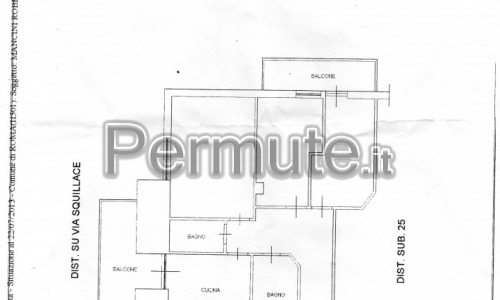 APPARTAMENTO ALLO STATUARIO DI 90 MQ CALPESTABILI 3 PIANO