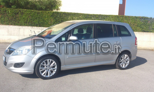 Opel Zafira Turbo Metano 150 cv più moto BMW r1200gs