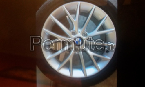 cerchi lega BMW originali 17 pollici 5x120