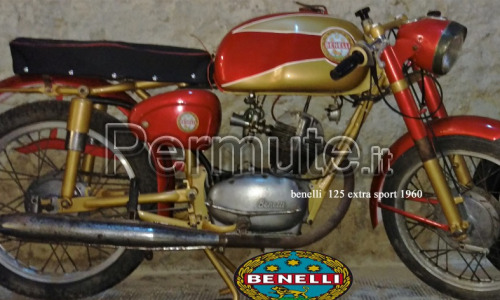Benelli 125 4t extra sport 1960