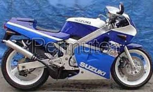 Suzuki gamma 250 iscritto asi blu e bianco perfetto