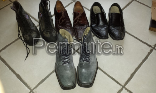 4 PAIA SCARPE UOMO N 39