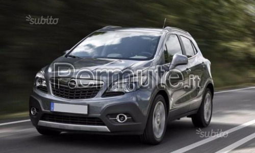 Scambio opel mokka nuova