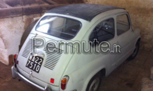 vendo fiat 600 decappottabile.