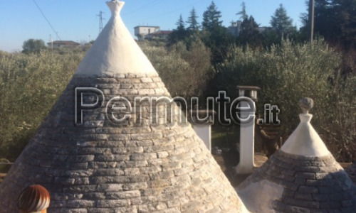 Trulli vicinanze Alberobello - Monopoli - Castellana Grotte con 1 ettaro di terreno con 80 ulibi