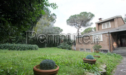 villa in vendita roma vigna clara piazza dei giuochi delfici