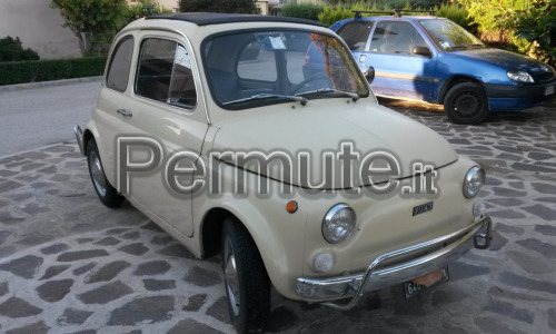 Scambio FIAT 500 L anno 1970