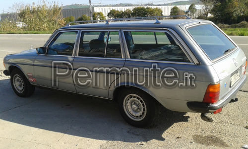 mercedes W123 turbodiesel SW 1983 ASI resaurata