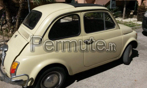 Scambio FIAT 500 L anno 1970