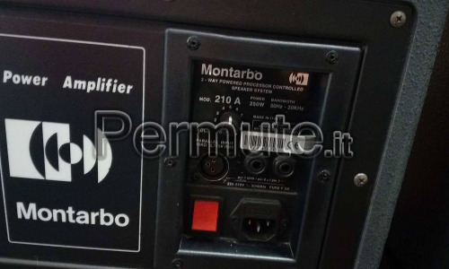 Casse montarbo e mixer Alessis