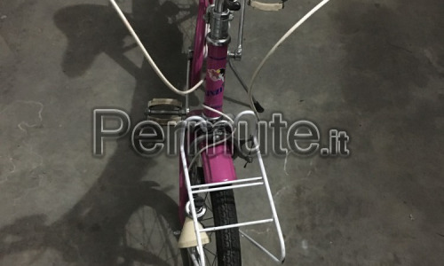 Scambio bicicletta da bambina con cestini ecc . In ottime condizioni