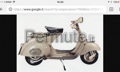 Vespa vna1 1960