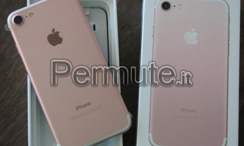 Scambio Iphone 7 Rose/Gold 32GB In Garanzia