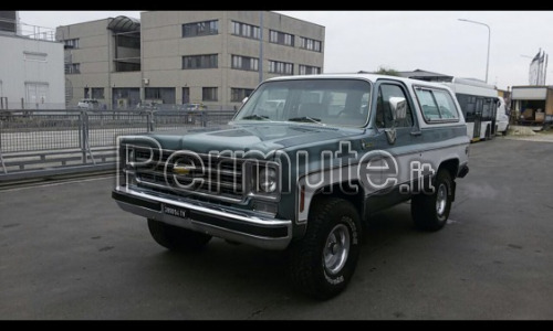 Chevrolet Blazer K5 Cheyenne del 1978