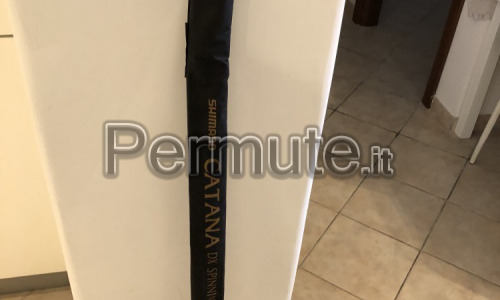 Canna shimano Catana + mulinello shimano Catana fc4000 + esche artificiali