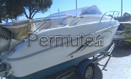 Barca Saver 590 cabin con motore Mercury 115 cv Nuovo