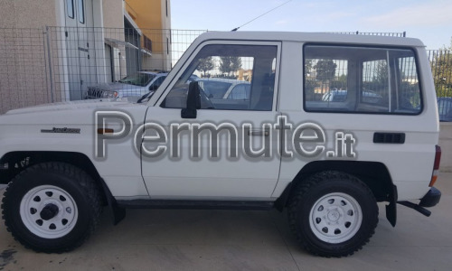 Scambio toyota land cruiser lj70 86 con jeep wrangler