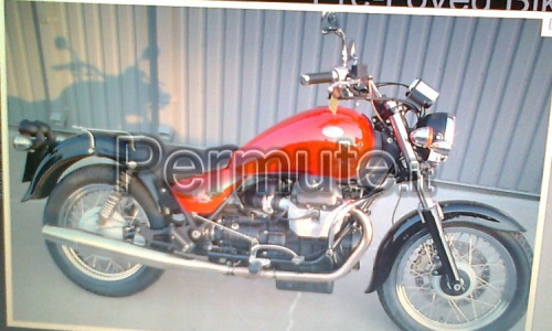 MOTO GUZZI STONE 1064 CC MARZO 2004 KM 20000 ROSSO SUPER ACCESSORI ... PERMUTO CON CAMPER O