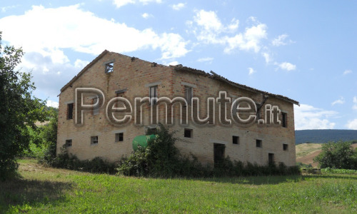 Rustico provincia Macerata ideale per BeB con maneggio o agriturismo.