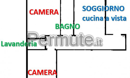 Trilocale a Milano - zona Città studi