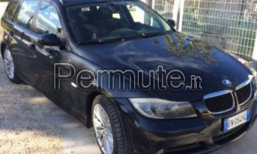 Bmw 320 touring del 2008 scambio con fiat panda Diesel 2006/07