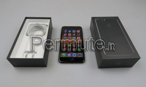 iphone 7 plus Jet Black da 128 giga