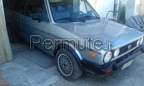 golf cambrio 1.6 1 serie 1982