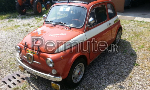 Fiat 500 D'epoca anno 1972 con motore abarth