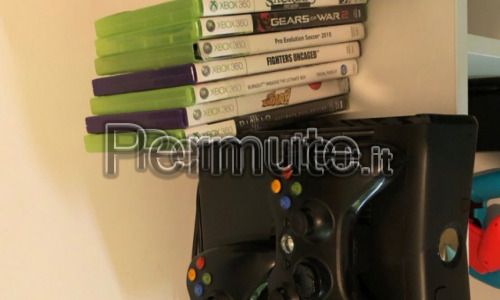 XBOX 360 MODIFICATA CON PIU DI 20 GIOCHI