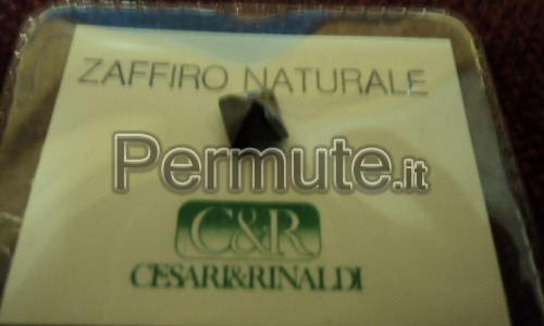 ZAFFIRO NATURALE in blister