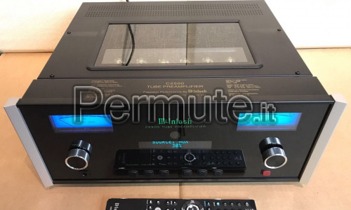 Pre-amplificatore per tubi McIntosh C2500